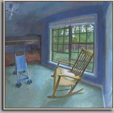 HANNAH ROSE 2006 oil/canvas 33" x 32½"